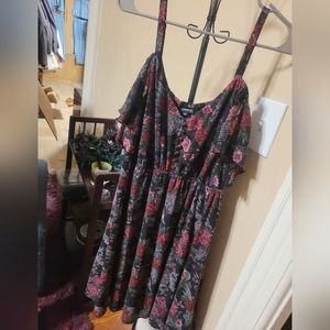 COPY - Size 1 Torrid Off the Shoulder Floral Dress